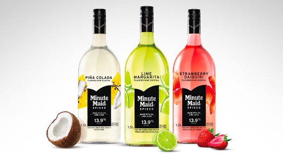 美汁源將推出系列風味雞尾酒Minute Maid Spiked-酒展網